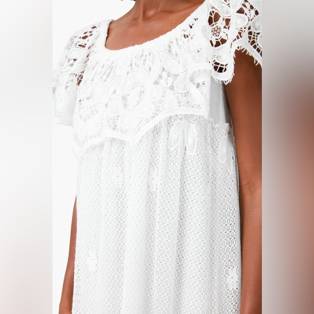 NWT Tuckernuck White Lace Avalon Maxi Dress - Picture 3 of 11